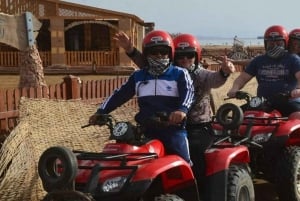 Sharm El Sheikh : Méga safari en quad Parasailing Bateau de verre Déjeuner