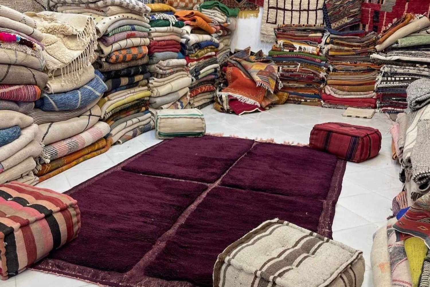Tangier tour To visit berber rug