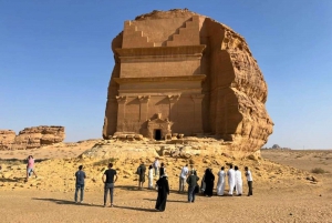 Visite de l'incroyable site patrimonial de Hegra à AlUla