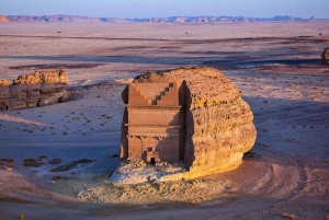 Visiting the Incredible Heritage Site Hegra in AlUla.