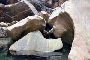 Wadi Lajab Canyon Hiking Tour