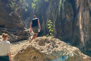 Wadi Lajab Canyon Hiking Tour