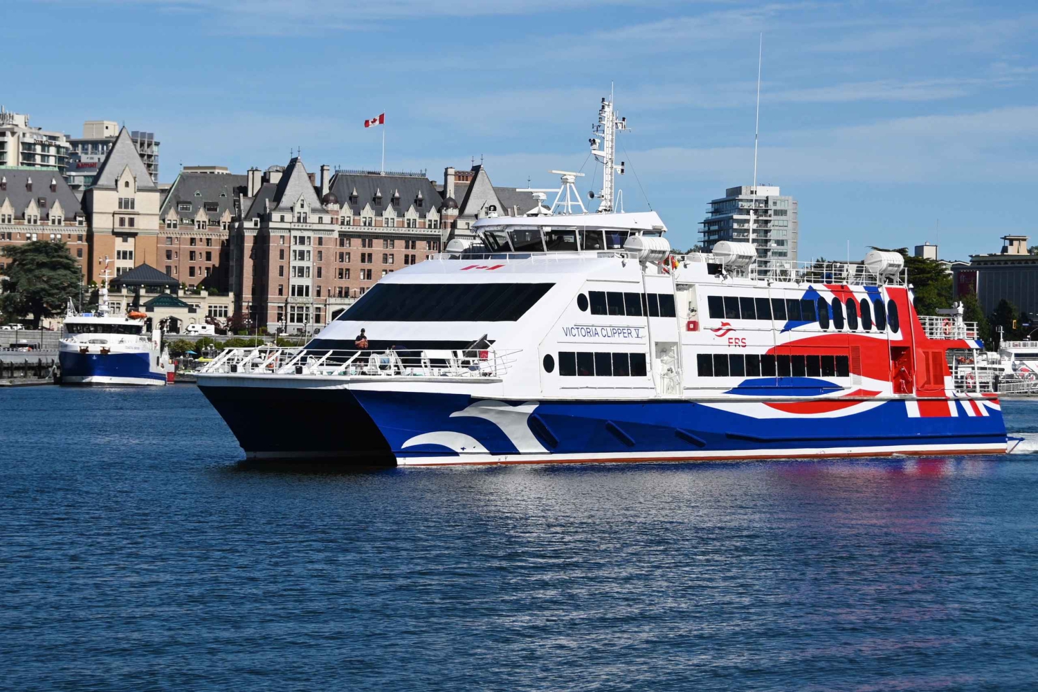 Fra Seattle: Envejs højhastighedsfærge til Victoria, BC