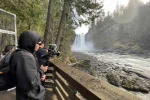 From Seattle: Snoqualmie Falls and Wineries Tour w/ Transfer