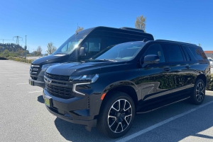 Prywatny transfer z lotniska w Seattle na lotnisko w Vancouver