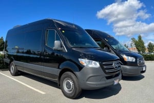 Seattle DT to Vancouver DT private Sprinter van shuttle