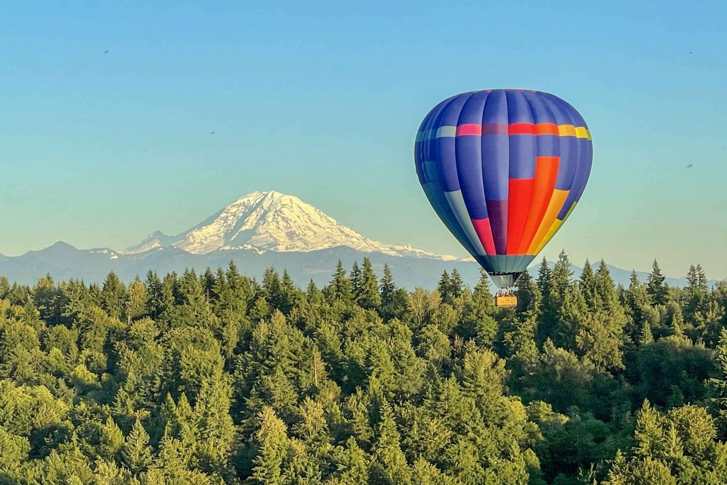 Seattle: Mt. Rainier Sunset Hot Air Balloon Ride