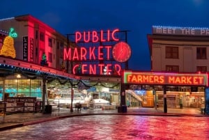 Seattle: Scenic Night Tour with Space Needle & Skywheel