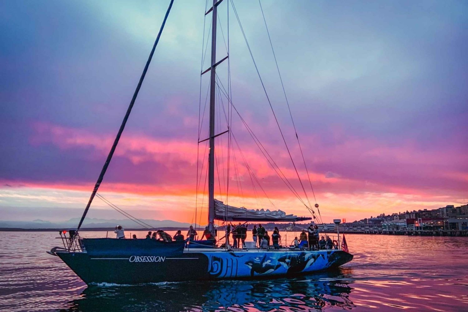 Seattle: Crociera in barca a vela al tramonto