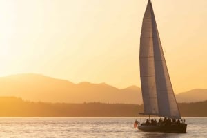 Seattle: Sejltur i solnedgang