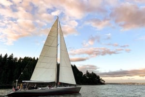 Seattle: Sejltur i solnedgang