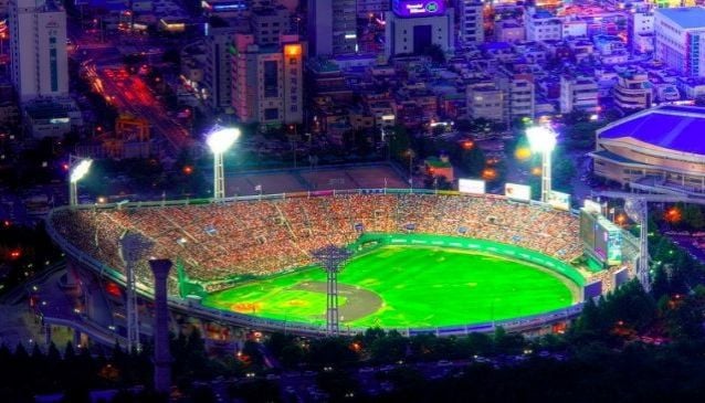 Join us on a tour of eight different baseball stadiums - from Seoul to Busan