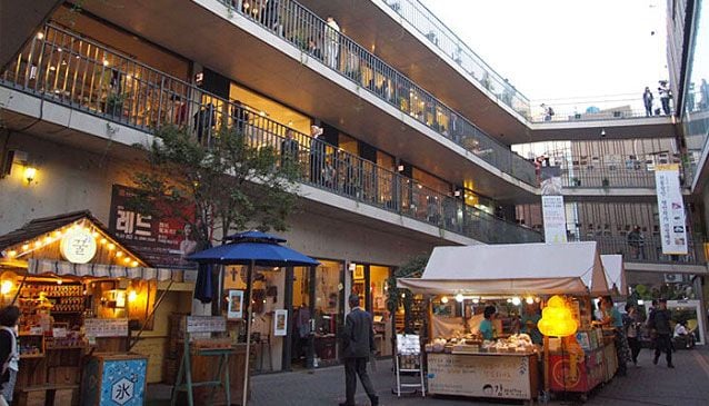 Ssamziegil Outdoor Shopping Complex, Insadong