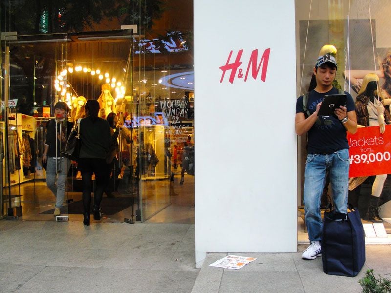 H&M Main Store in Myeongdong