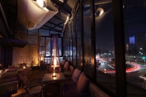 3 SECTION ROOFTOP LOUNGE BAR