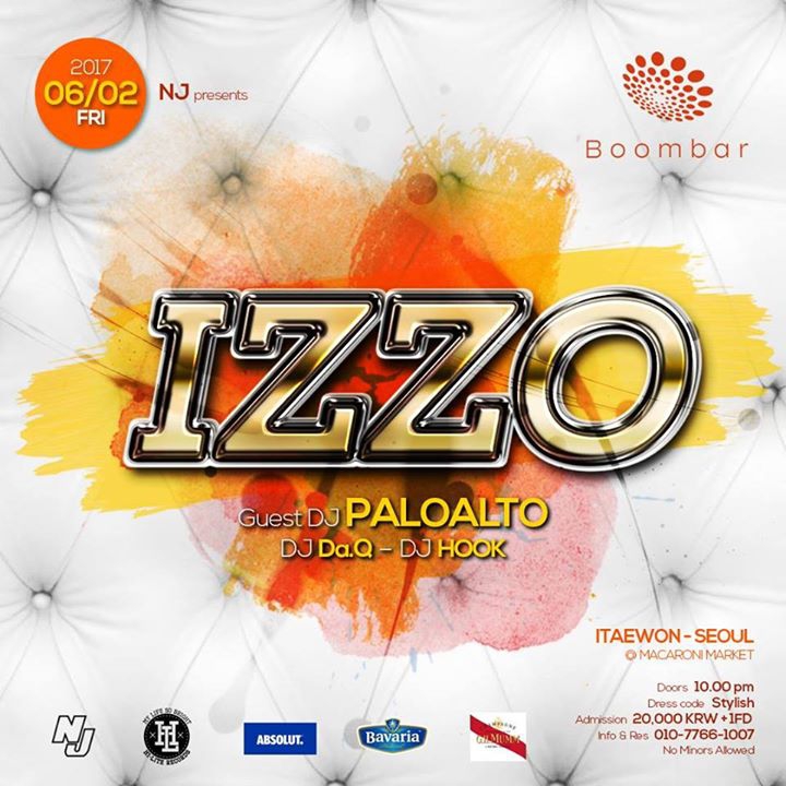 06 / 02 (FRI) 'izzo' at BoomBar