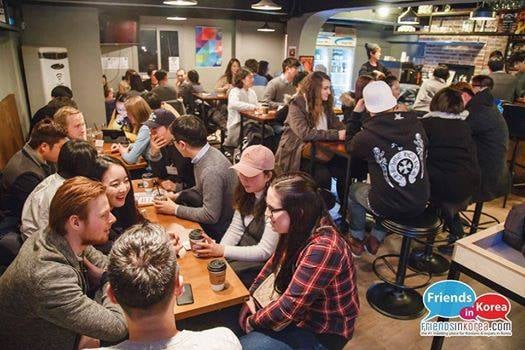 Every Friday: Language Exchange Cafe in Hongdae!