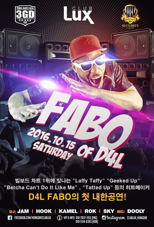 FABO of D4L First show in Korea