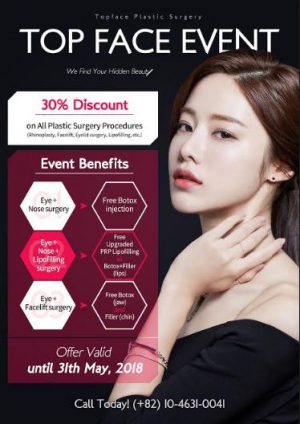 30% Discount on All Plastic Surgery Procedures