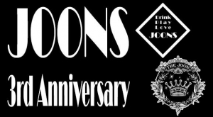 9.23 SAT) JOONS 3rd Anniversary Party