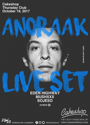 Anoraak live set (Grand Blanc/Paris) at Cakeshop