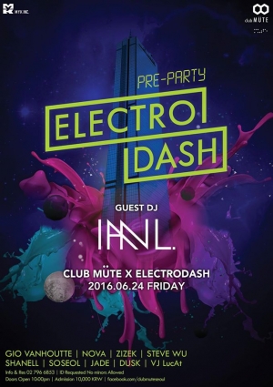 club MUTE X Electrodash Pre-Party w/ Special Guest DJ IANL