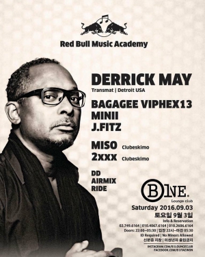Derrick May exclusively at B One Lounge Club