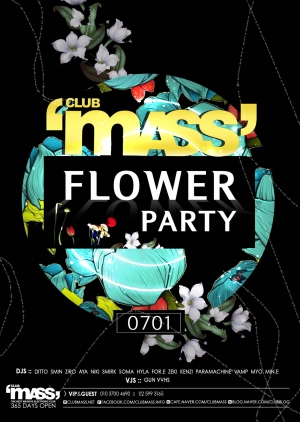 MASS FLOWER PARTY~!