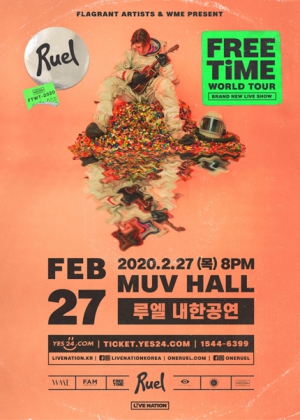 Ruel concert (2020 Free time World tour Seoul)
