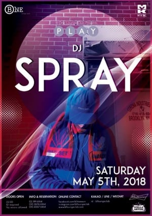 Special Guest DJ Spray