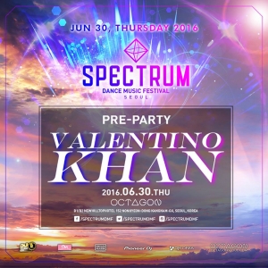 SPECTRUM FESTIVAL SPECIAL PRE-PARTY with VALENTINO KHAN