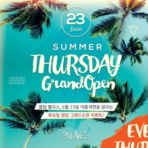 Summer Thursday at Club Palace
