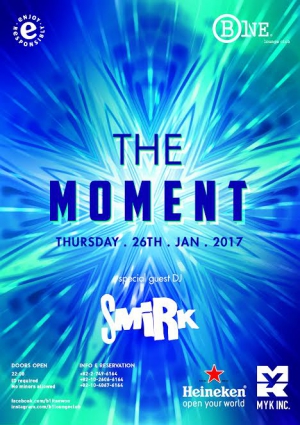 The Moment this Thursday at B One Lounge Itaewon