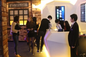 Arriving at Club Vanguard