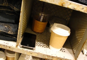 Coffe and smartphone