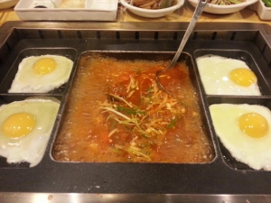 Fried Eggs and Spam. Korean Classic.