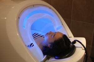 Futuristic spa and massage at G Spa!