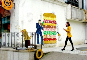 Gangnam Street Scene