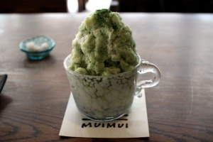 Korean Ice Flake Dessert