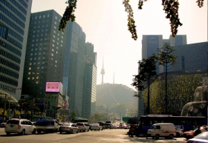 Namsan Tower downtown
