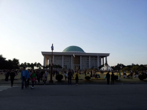 National Assembly on a spring day