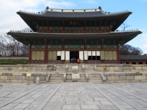 Oldest wooden palace structure in Seoul