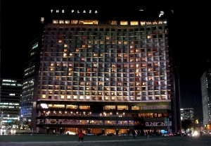 Plaza Hotel by Night