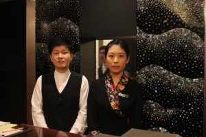 Smiling Staff at Yongsusan