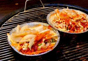 Spicy seafood barbecue
