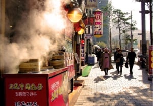 Street Food in Myeongdong