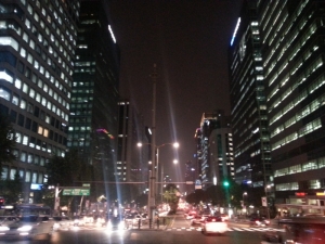 Yeoksam city lights