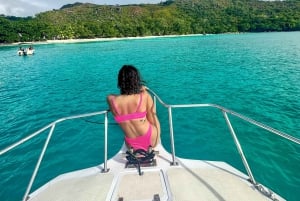 Anse Major : visite privée d'une jounée avec plongée avec tuba, randonnée et barbecue