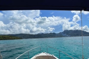 Anse Major : visite privée d'une jounée avec plongée avec tuba, randonnée et barbecue