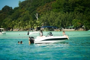 Anse Major : visite privée d'une jounée avec plongée avec tuba, randonnée et barbecue